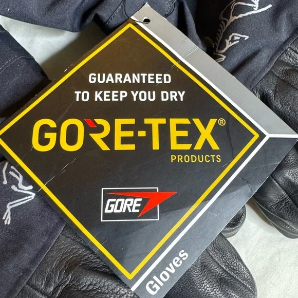 NWT ARC’TERYX Rush SV Gloves, Large (Black) - Picture 10 of 13